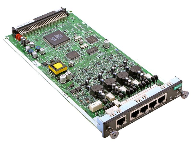 Tarjeta para 4 extensiones hibridas KX-NCP1170
